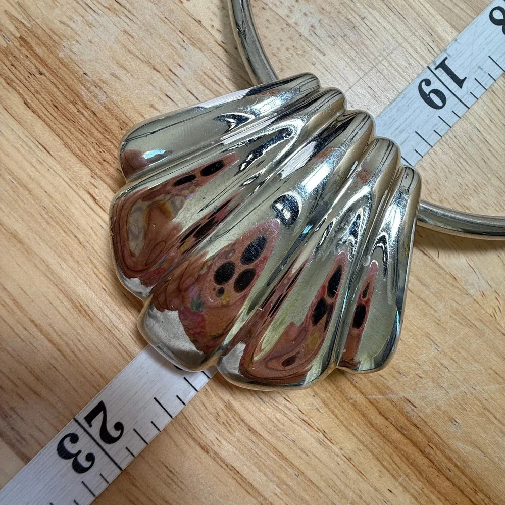 Coastal‎ Nautical Shell Mermaidcore Statement Necklace from Chico's